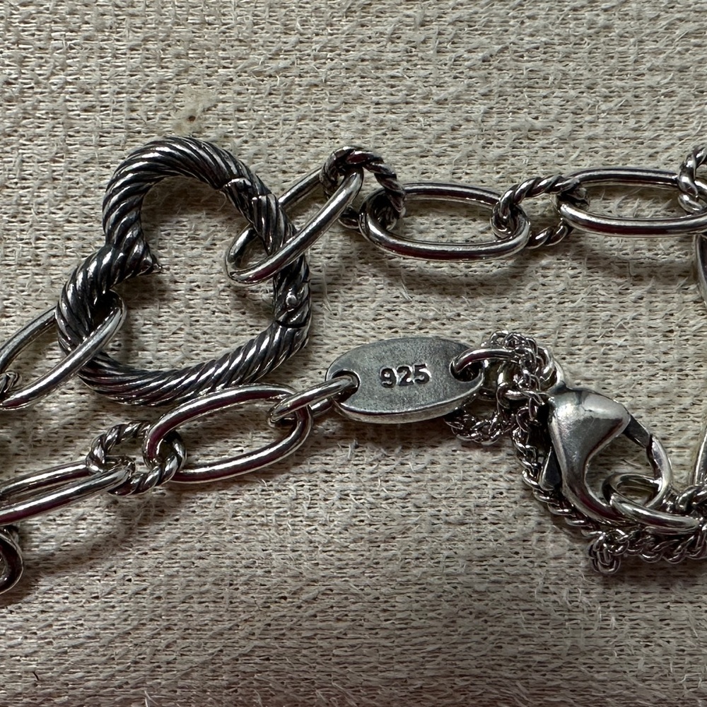 James Avery Heart Changeable Charm Bracelet - Picture 3 of 3